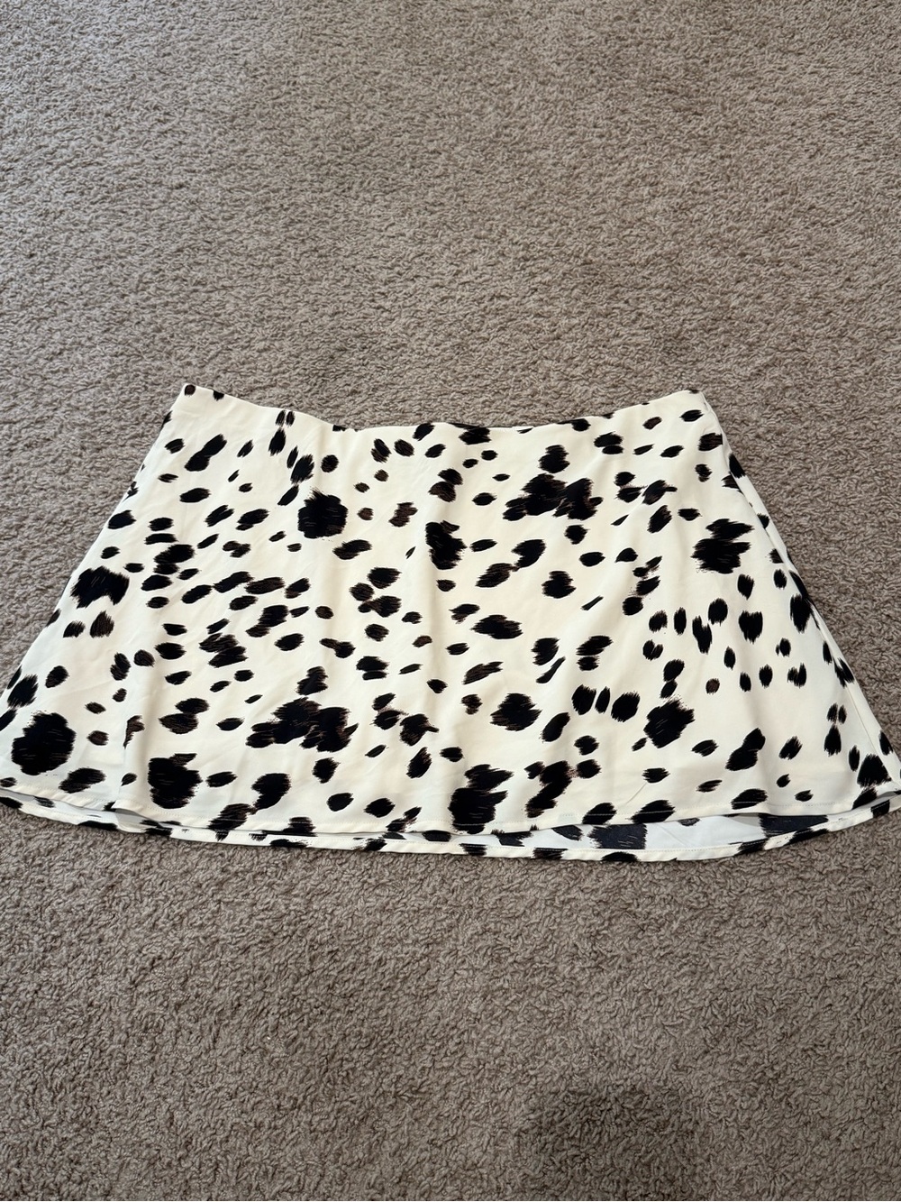 Abercrombie & Fitch Cow Print Skort